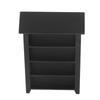 Doll House 4 Layers Shelf Vivid Lifelike Appearance Pure Color 1:12 Flower Stand for Decoration Gifts