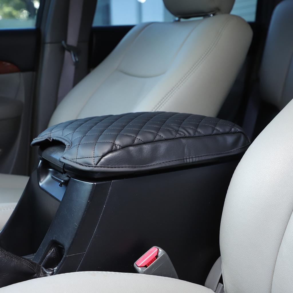 Armrest Cushion Cover Center Console Box Pad Cover For Toyota Prado FJ120 03-09
