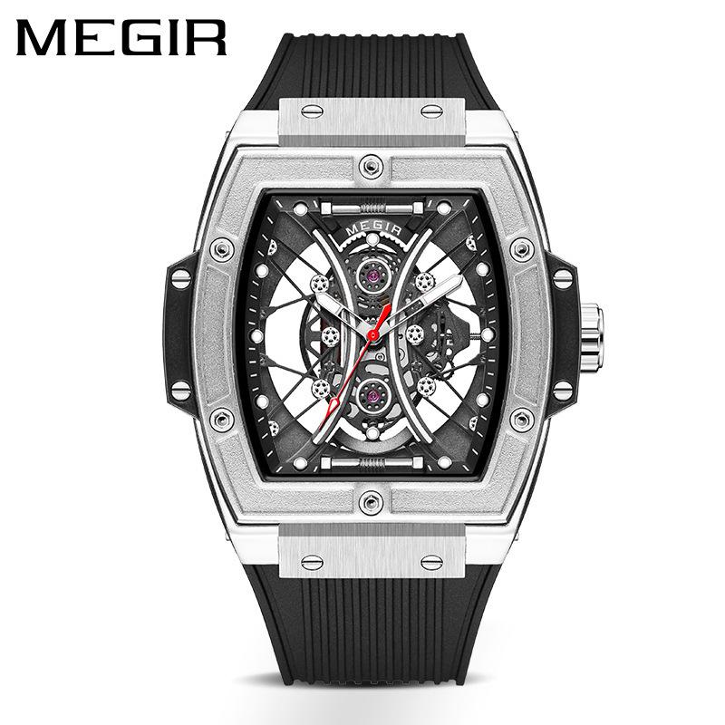 New Meigel Men s Watch, Fashion Square Luminous Sports Watch Men s