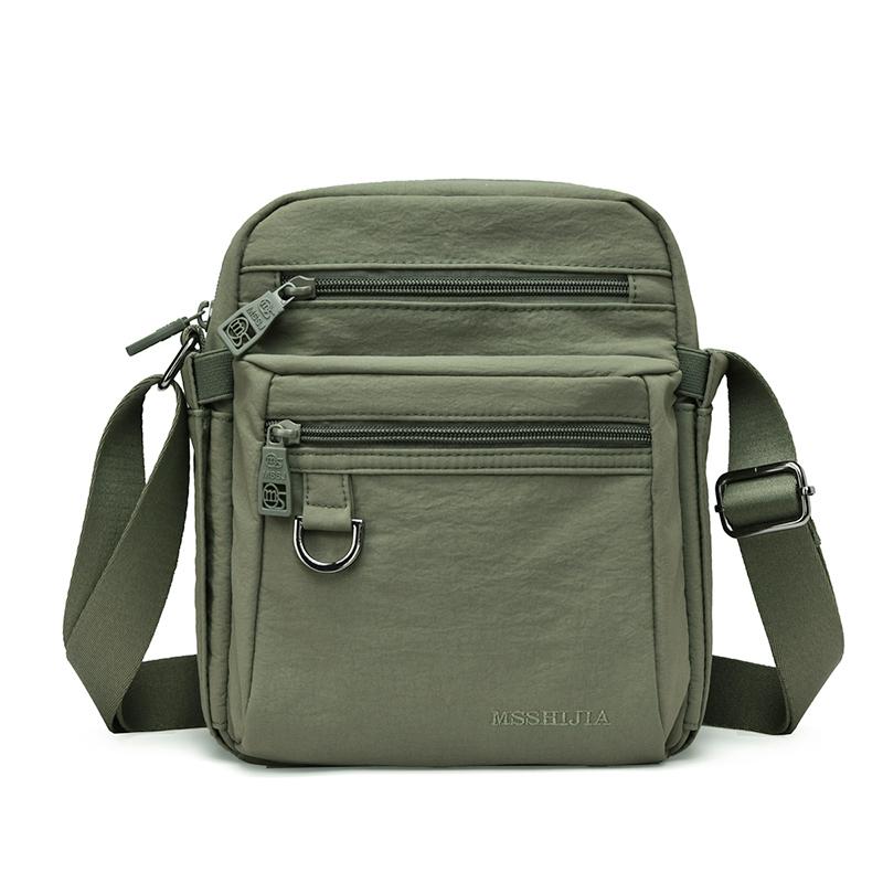 2026 Women's Small Square Shoulder Bag Nyl Water-Resistant Fabric Everyday Crossbody bags Shoulder Strap with Metal Cnectors