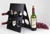 [narunaru] Antique Wooden Wine Holder/Wine Rack, Foldable, Holds 6 Bottles, Stylish