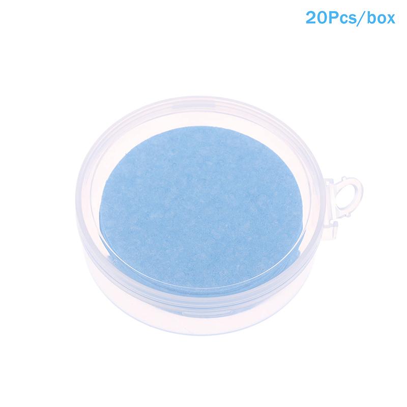 20PCS/Box Compressed Facial Sponges Cosmetic Hydrotherapy Sponge Spa Face Pads For Daily Cleansing Makeup Removal Exfoliation