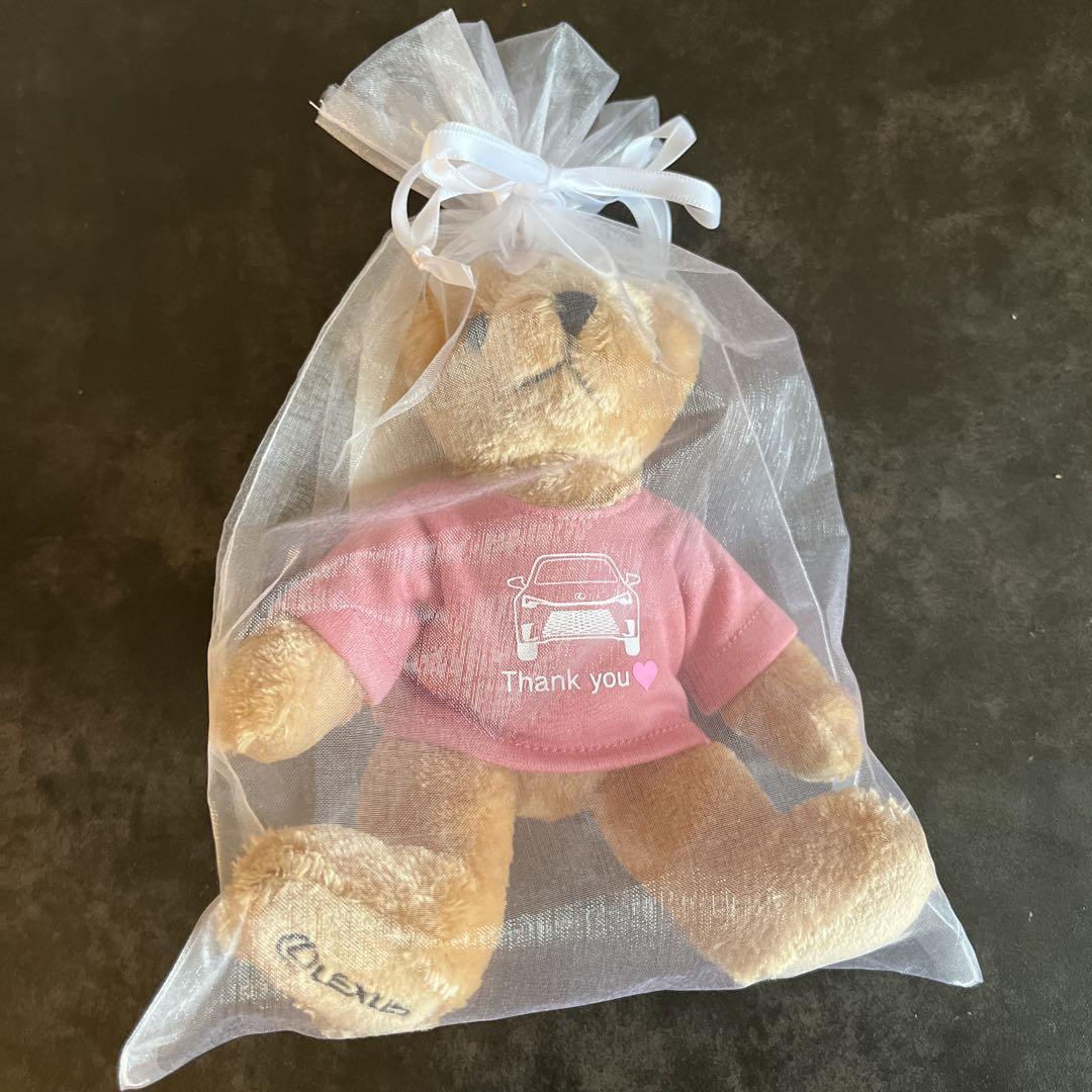 

[USED] LEXUS Teddy Bear Pink T-shirt