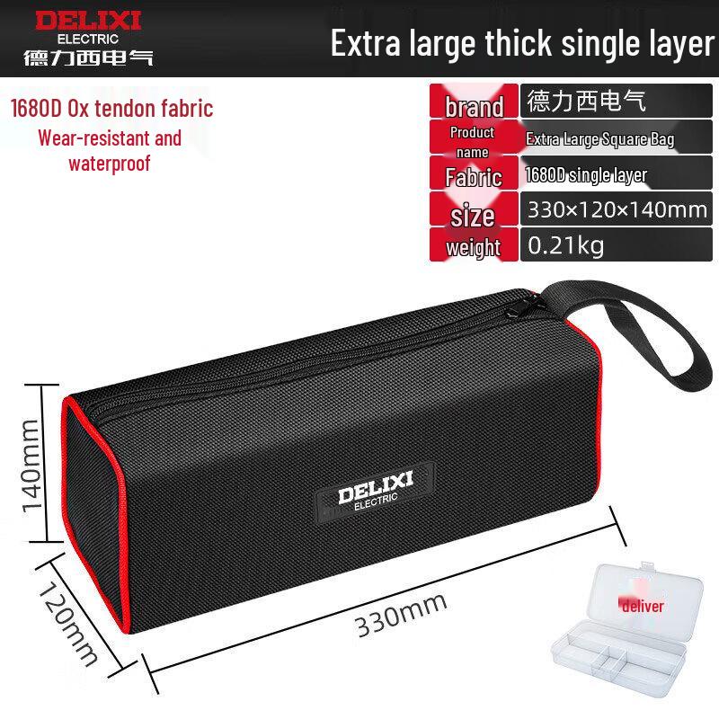Delixi Heavy-Duty Canvas Tool Bag