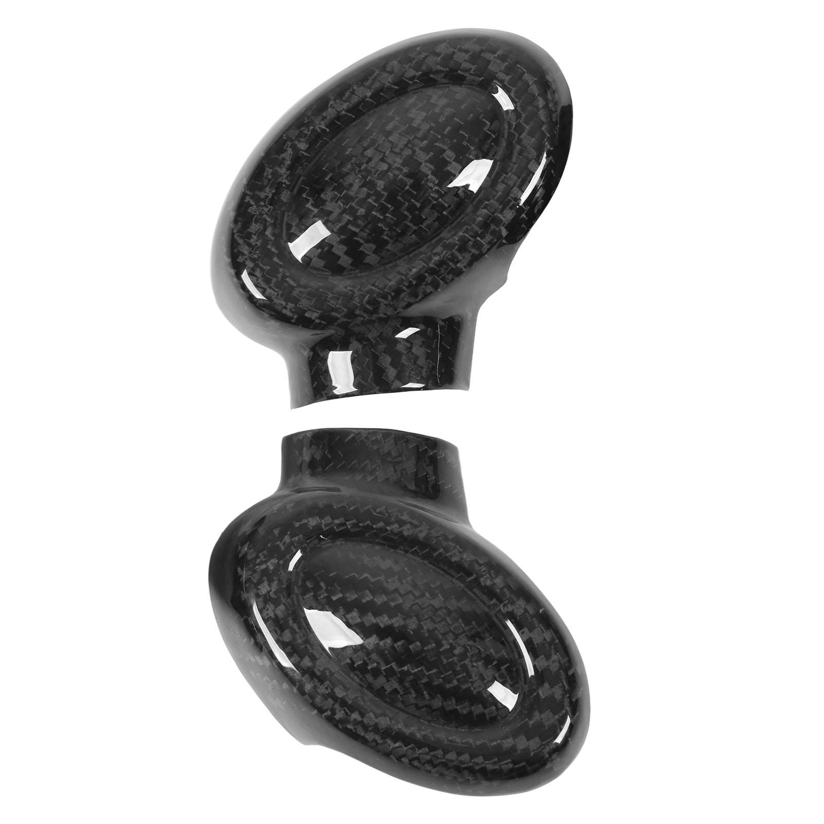 

2 шт. карбоновая накладка на ручку переключения передач, сменная крышка рычага переключения передач для F54 F55 F56 F57 F60