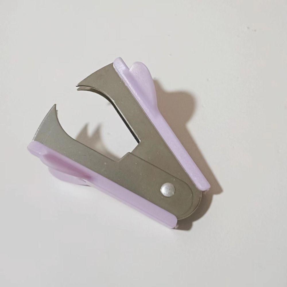 Staples Removal Tool Staple Extractor Macaron Color Staples Puller Home School