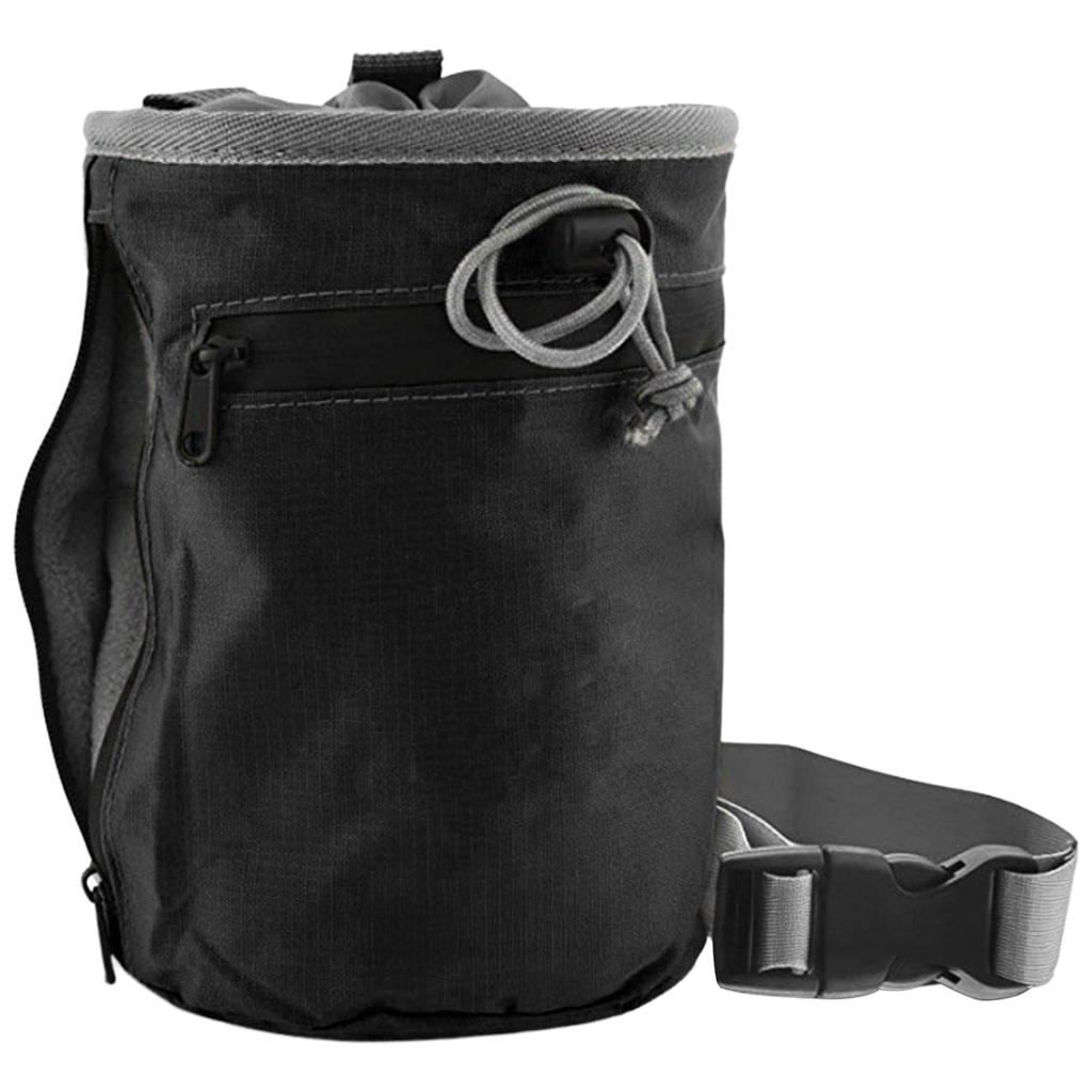 Chalk Bag for Rock Climbing Waist-Mounted Magnesium Powder Bag for Rock Climbing & Bouldering