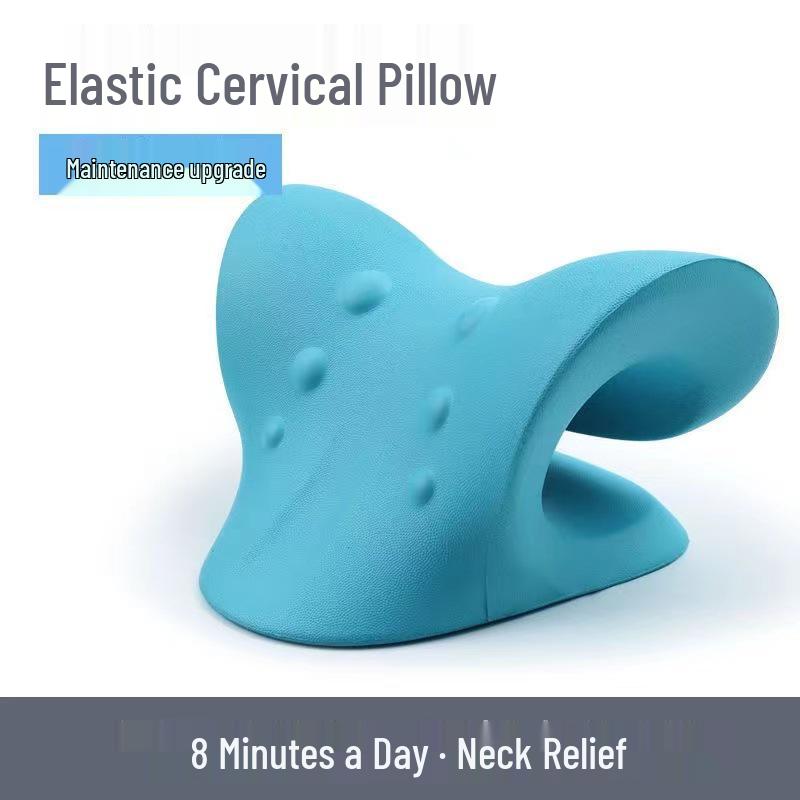 C-Shaped Cervical Vertebra Neck and Shoulder Massager Pillow