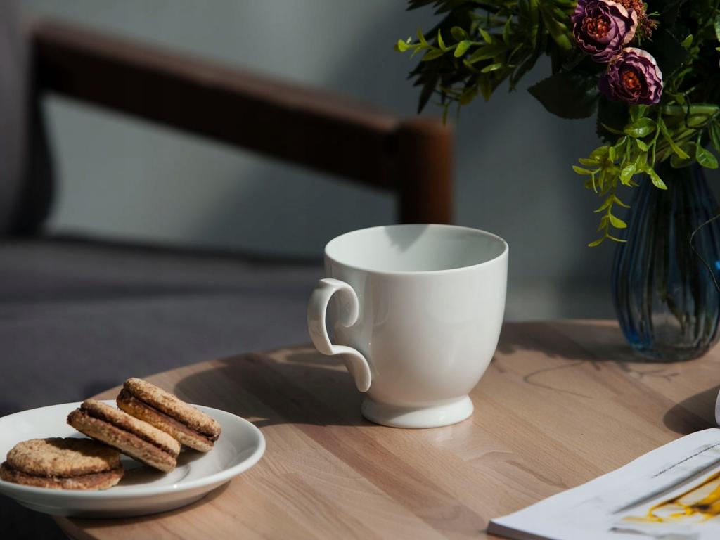 Mariapaula Cappuccino white porcelain cup 350 ml