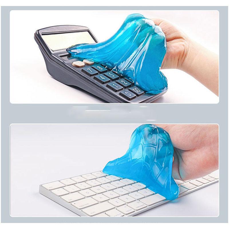 70g Car Cleaning Glue Powder Cleaner Magic Cleaner Dust Remover Gel Home Computer Keyboard Clean Tool Car