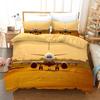 Boys Duvet Cover Set for Kids Children Teens, Aviation Aircraft Runway Bedding Set 3D Airplane Comforter Cover with Pillowcases