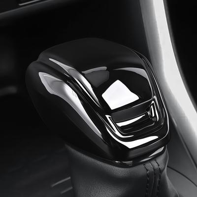 Shift Knob Cover for Toyota and Shift No Tape and Interior Accessory Rav4, Crown, Highlander, Camry. Stylish, Custom-fit Knob/lever Garnish. Required.