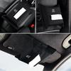 Držák na kapesníky do auta semišová kůže středová konzole loketní opěrka krabička na ubrousky pro Nissan X-trail Almera Qashqai Tiida Příslušenství