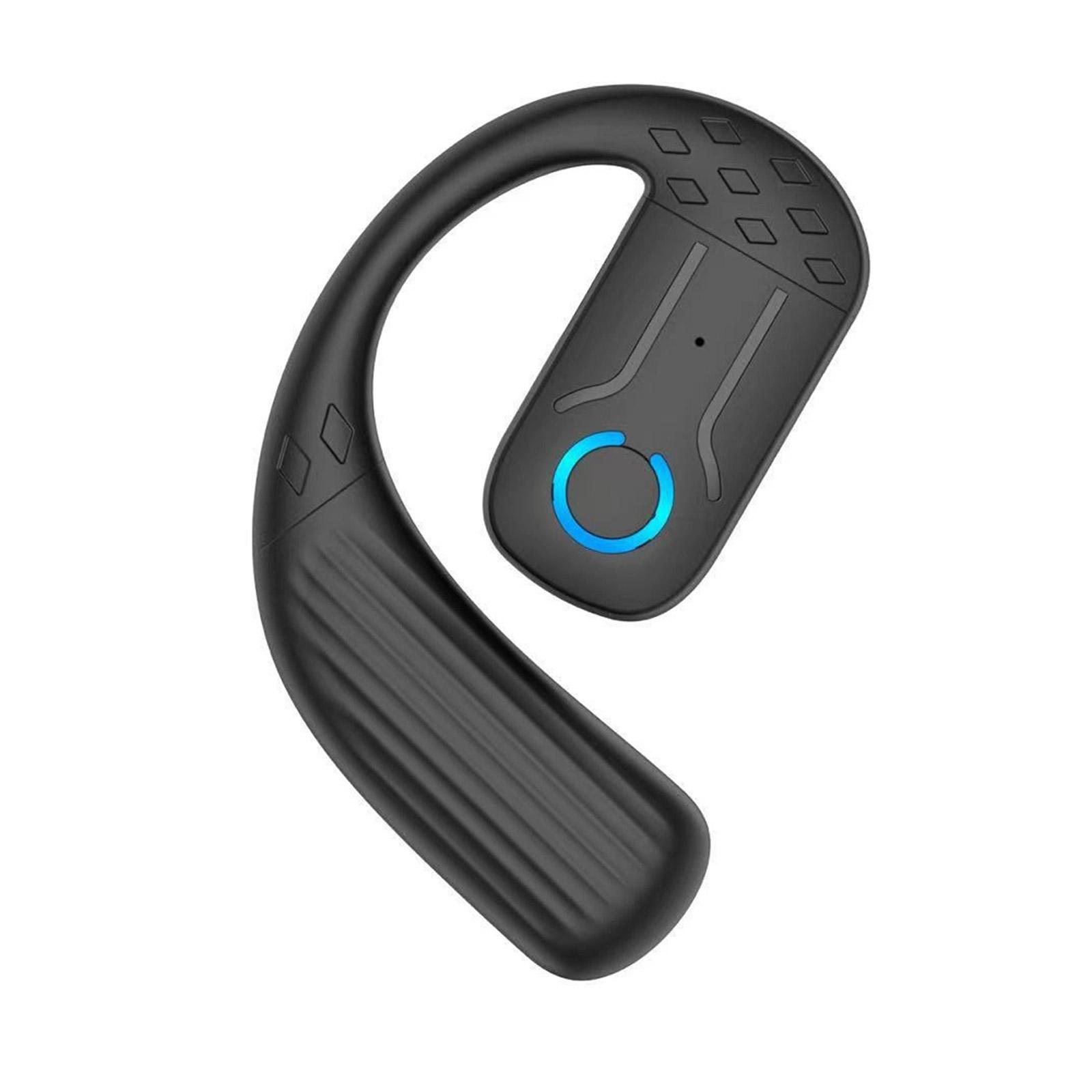 

Беспроводные наушники с заушными крючками, совместимые с Bluetooth, наушники-вкладыши, спортивные наушники-вкладыши, одно ухо чёрный