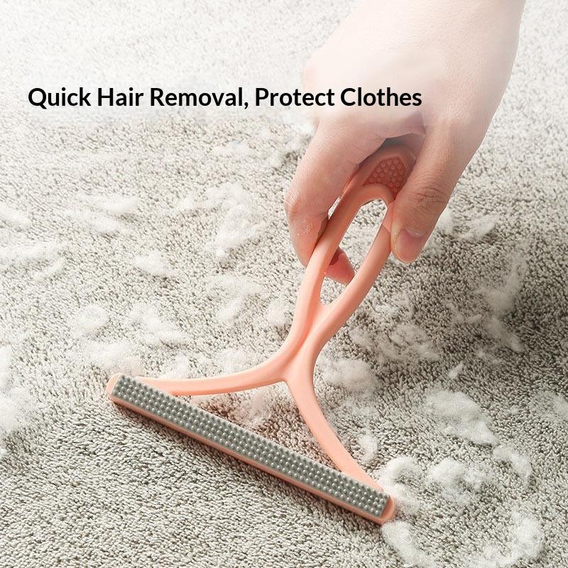Double-sided Plastic Manual Shaver Home Use Anti-pilling Pet Hair Cleaner Trimmer for Clothing