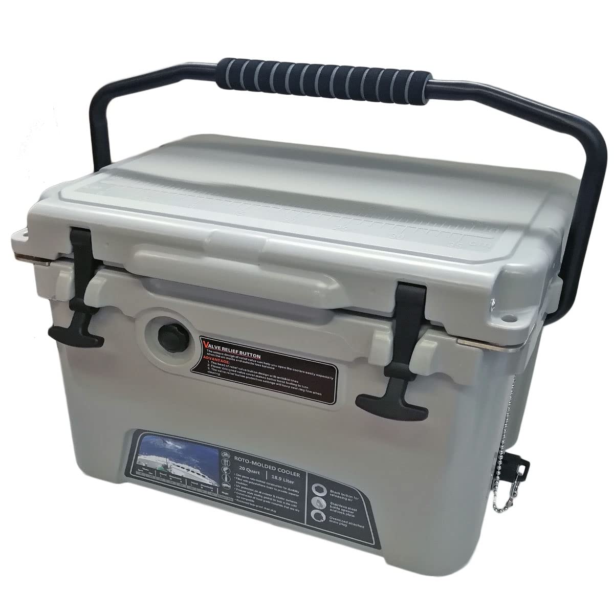 

Cooler Box 20QT Hard Cooler Box Cooler BOX Cooler Bag Small Fishing Camping BBQ BBQ Leisure Cherry Blossom Viewing Pool Sports Day Beach Outdoor