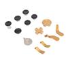 Replacement Thumbsticks Kit Sensitive Magnetic Metal Thumbsticks for     Series 2