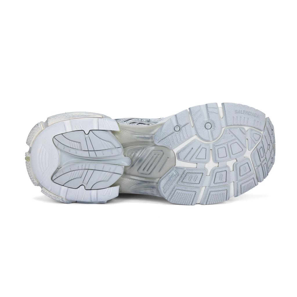 Balenciaga Runner Mesh, Textile Low Top Chunky Sneakers Men's Gray 677403W3RBL8100