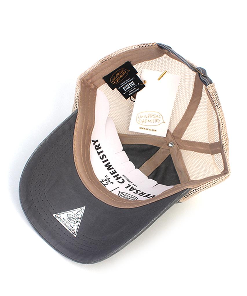 Yunibeosyeolkemiseuteuli Pigment Washing Gray Meshcap