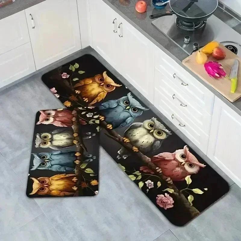 1 ks Surfování na vlnách Kuchyňské koberce Protiskluzové Domácí Rohožky ke dveřím Pop design Koupelnové koberce Koupelnová předložka Koberec pro Domov K umyvadlu Prádelna Dekor