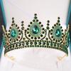 Headband Style Crystal Crowns Elegant Rhinestone Crown Trendy Princess Diadem  Wedding Ceremony