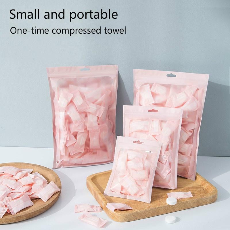 Disposable Compressed Towel Travel Portable Candy Wash Face Tube Pack Portable Beauty Cleansing Towe