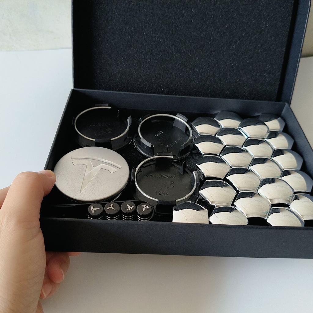 4 BUC 25 BUC 29 BUC 56/57MM Pentru Tesla Model 3 /Model Y/Model Y 2025 Juniper Emblema Sport Capac Centru Jantă Capac Jantă Mașină