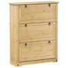 Szafka Na Buty Corona, 99X32X124,5 Cm, Lite Drewno Sosnowe
