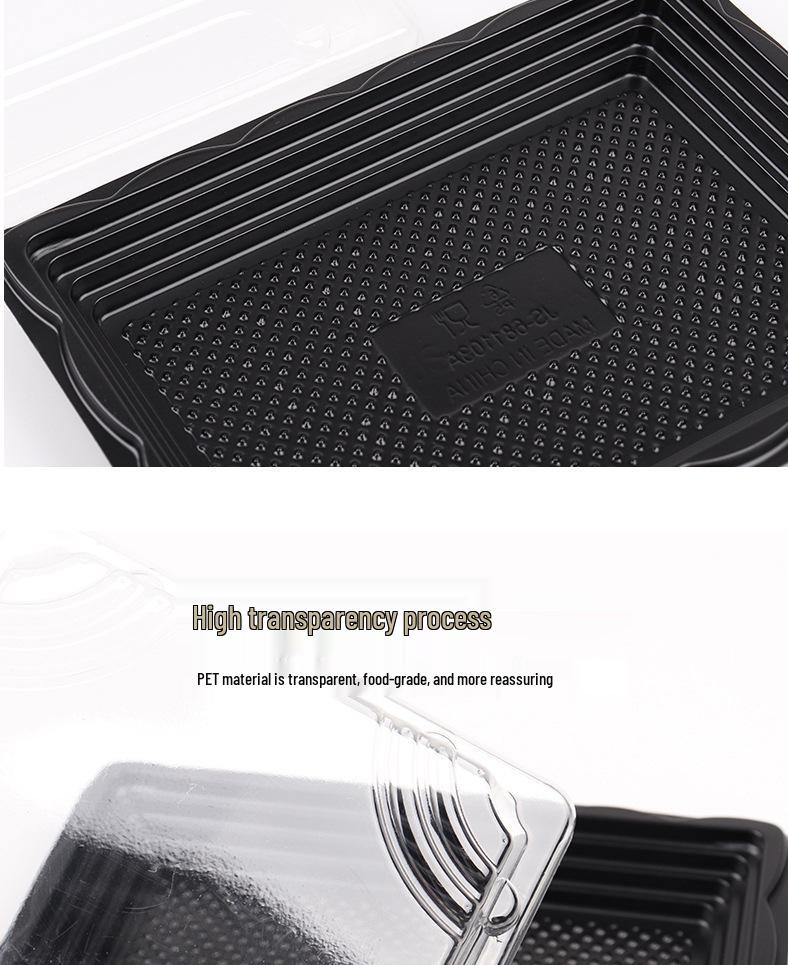 Japanese Anti-Fog Disposable Sushi Blister Box
