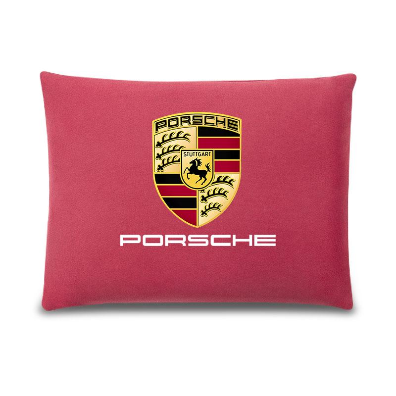 High Quality Car Neck Headrest Support Seat Soft Pillow For Porsche 911 718 Taycan Panamera Cayenne Macan Boxster Cayman Pajun