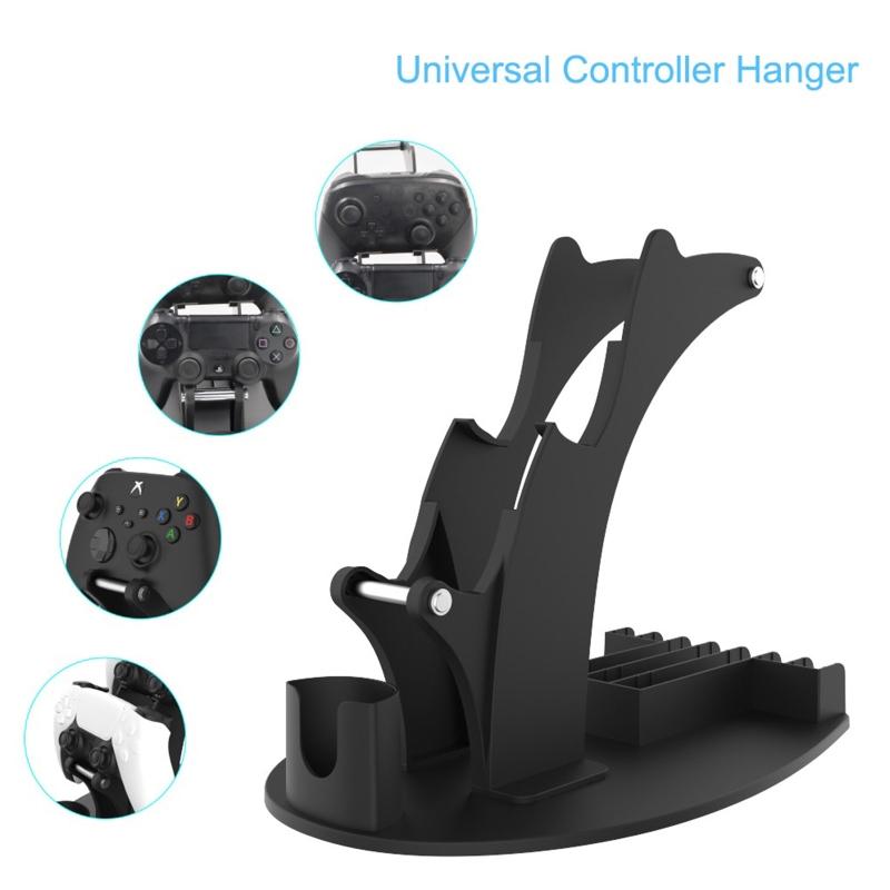 For   Game Disc Storage Rack Handle Storage Bracket Display Stand Controller Hanger for  One Switch Accessory