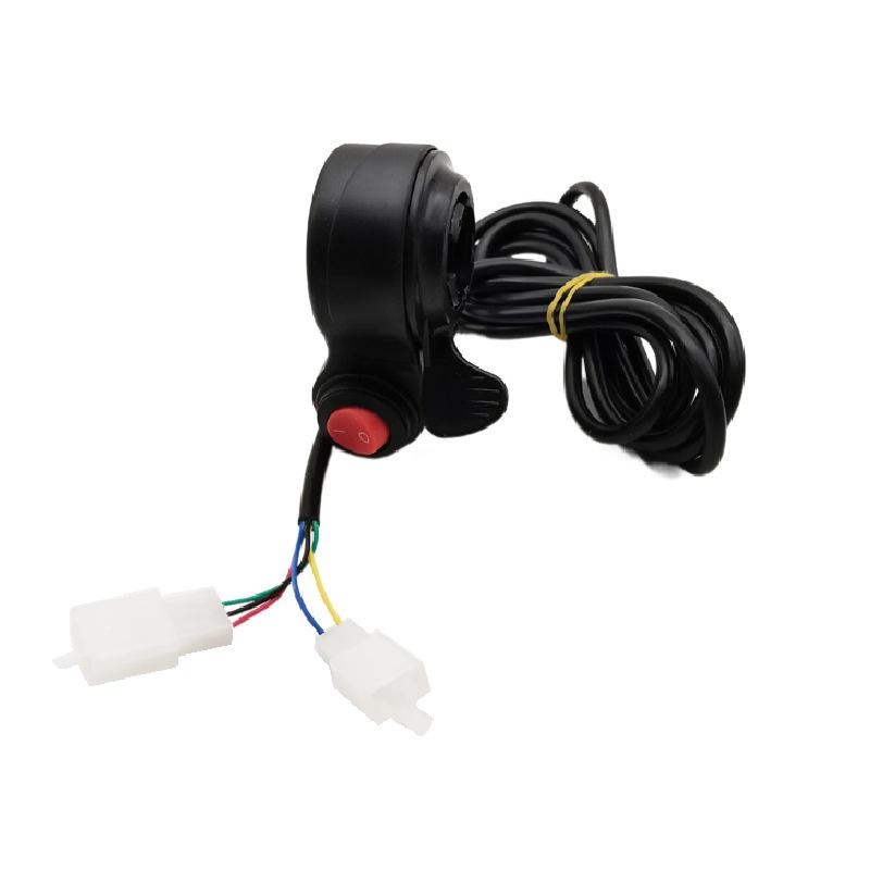 Digital Voltmeter Wide Range 12V To 84V For For Ebike And Scooter With 22Mm Mount And 2 Meter Cable Voltage Monitor
