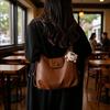 Retro Women's Large-Capacity Shoulder Backpack - 2025 Autumn/Winter Fashion Collection