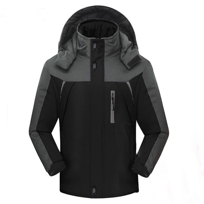 Men's  Outdoor Fleece Thickened Jacket Fleece Thickened Warm Winter Single-layer Cold-proof Waterproof and Windproof