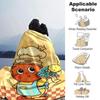 1pc Chef Star blanket Lightweight Flannel Throw for Sofa Bed Travel Camping Livingroom Office Couch Chair