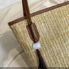 Fashion Bohemian Shoulder Bag Simple Summer Beach Straw Handbag Sweet Weave Tote Bag  Beach