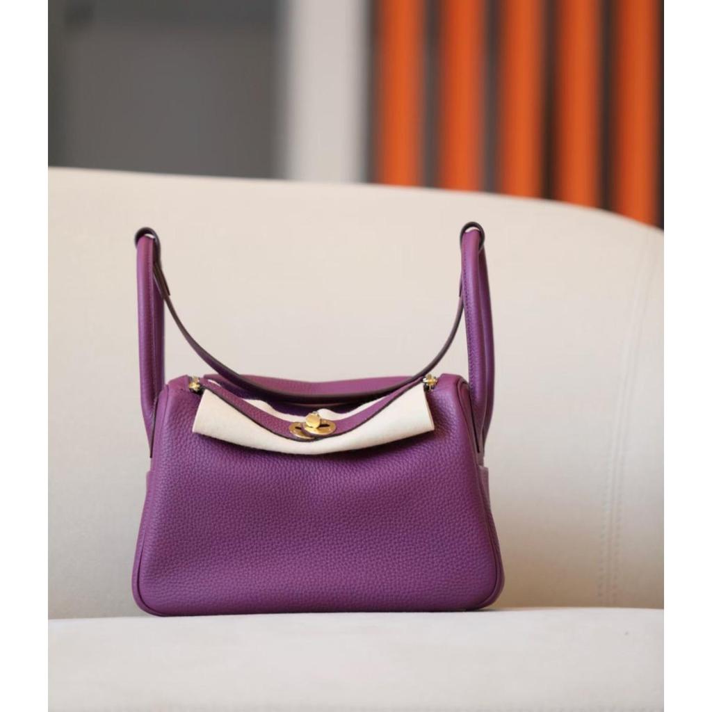 High-end Bag 26 Doctor Bag Head Layer Leather Single Shoulder Crossbody Pillow Bag Large Capacity