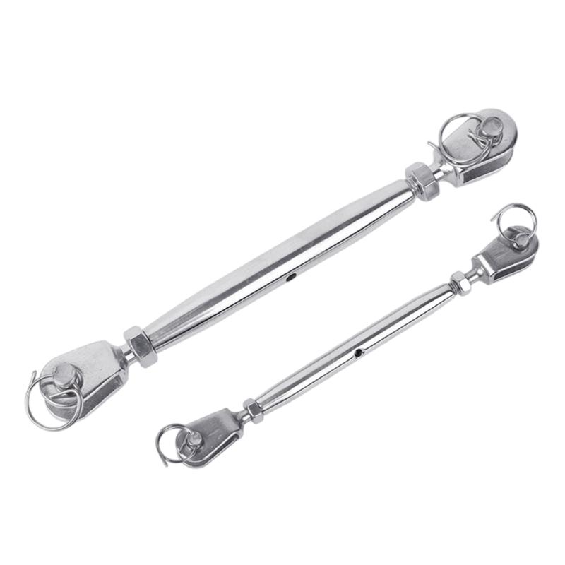 Heavy Duty Turnbuckles 304 Stainless Steel Closed Body Turnbuckles Long Last Performances for Professional Projects
