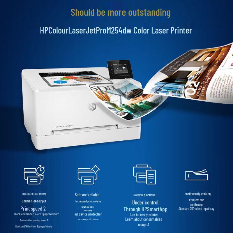 HP Color LaserJet Pro Printer Series CN Plug (adapter Included)