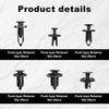 120Pcs Retainer Clips Push Type Fasteners 6.8Mm 8Mm 9Mm 10Mm - Expansion Screws Replacement Kit With Remover Tool Bumper Push Rivet Clips Compatible