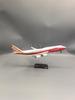 47cm Model Aircraft B747-8 Prototype Airways Diecast Resin Airplane 1/160 Scale With Light Collectible Model Kit Ornament