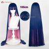 Anime Cosplay Stocking Anarchy Cosplay Wig 100cm/120cm Long Blue Pink Stocking Role Play Wigs