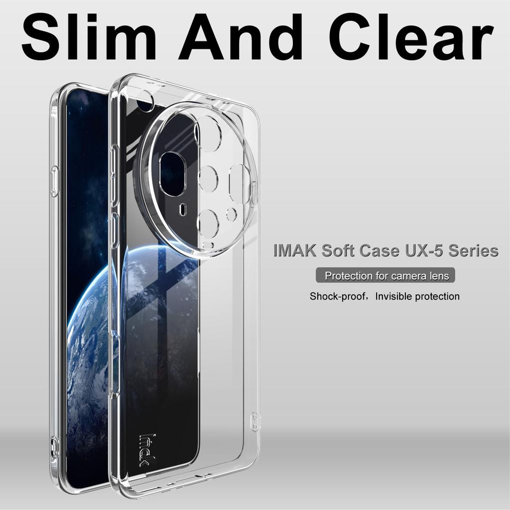 For OPPO Find X8 Ultra 5G Phone Case IMAK Soft Slim Case UX-5 Series