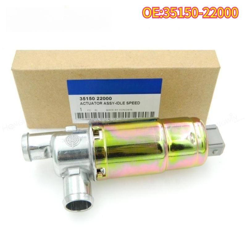 

High quality New For 35150-22000 Idle air Control Valve 3515022000 For VW Golf Jetta PASSAT HYUNDAI ACCENT ALFA ROMEO FIAT KIA