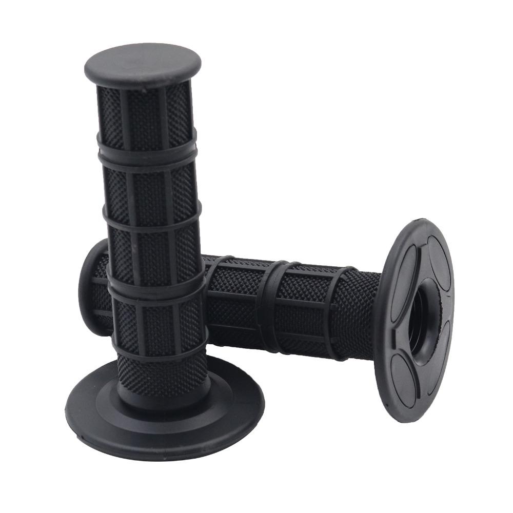 Soft Rubber Motorcycles Handle Bar Grips 22mm 7/8" Motorcycle handlebar