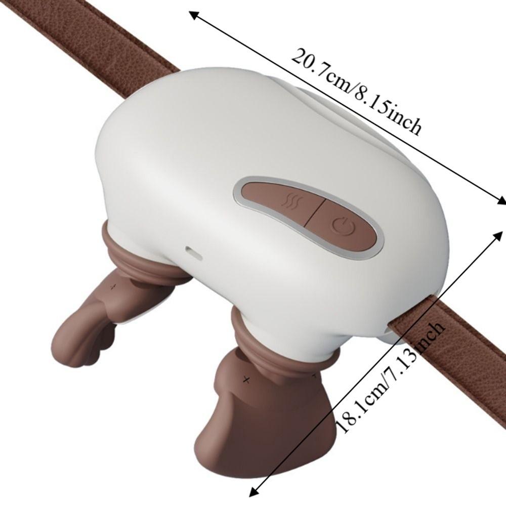 Bionic Hand Heated Neck Massager 4D Kneading Massage Pillow Shoulder Massager  Waist Massage