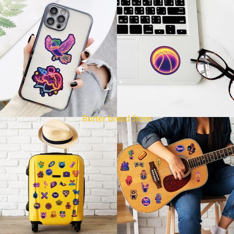 W89C 50 Sheets Graffiti Sticker Scrapbooking Sticker Luggage Sticker Funny Sticker for Phone Laptop Notebook China Mainland