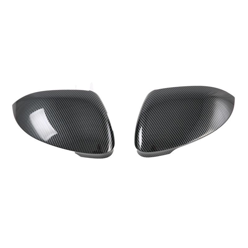 Carbon Fiber Pattern Rearview Mirror Covers for 2020-2025 Volkswagen Golf MK8