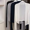 Minimalist Short Knit Cardigan - Versatile, Slimming & Lightweight Top