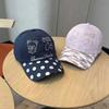 Cotton Baseball Cap With Breathable Wide Brim For Casual Wear